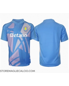 Aston Villa Portiere Maglia Gara Terza Repliche 2024-25 Maniche Corte